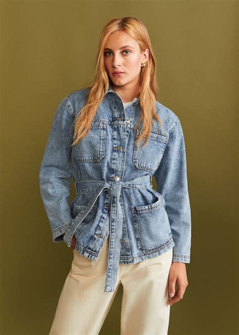 mango denim blazer